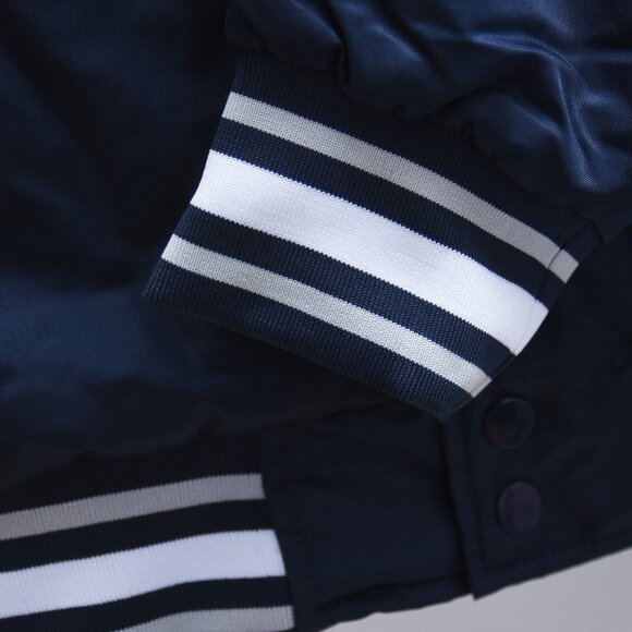 SOLD ON EBAY Dallas Cowboys NFL Varsity Satin Jacket Men’s XLarge New w/Tag $130 - Picture 5 of 12